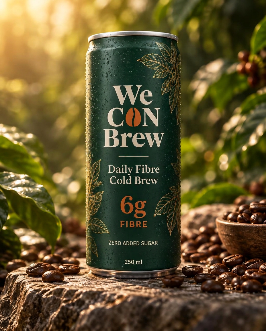 We CAN Brew Daily Fibre Cold Brew can